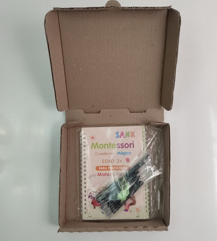 LIBRO DE CALIGRAFIA MONTESSORI PARA NIÑOS