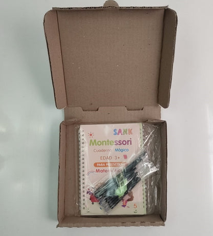 LIBRO DE CALIGRAFIA MONTESSORI PARA NIÑOS