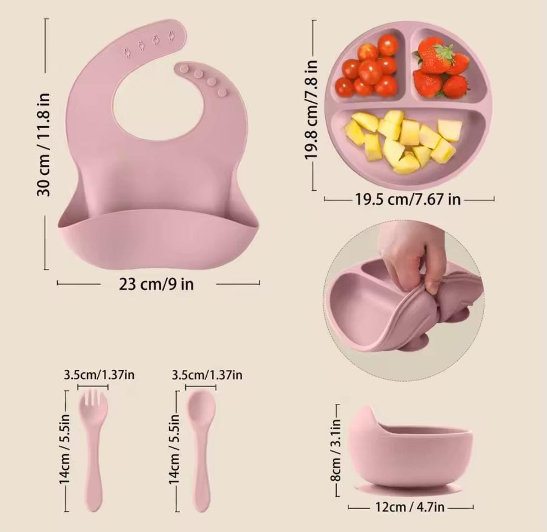 SET DE ALIMENTACIÓN PARA BEBÉ 7 EN 1